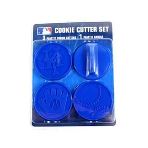 MLB New York Mets Cookie Cutter Set Holidays Kitchen Molds New